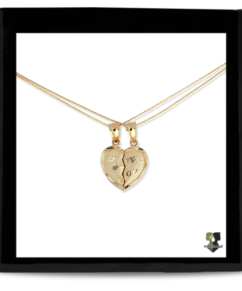 Breakable Heart Gold Necklace