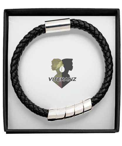 Viteranz - Men's Black Bracelet