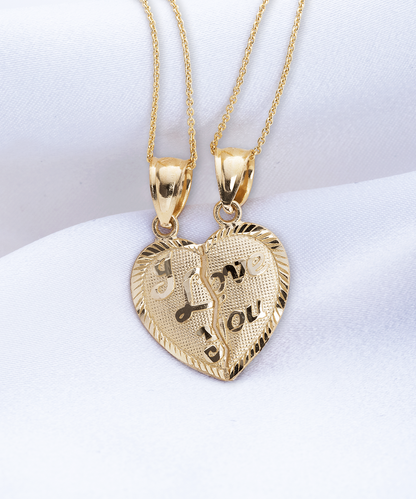 Breakable Heart Gold Necklace